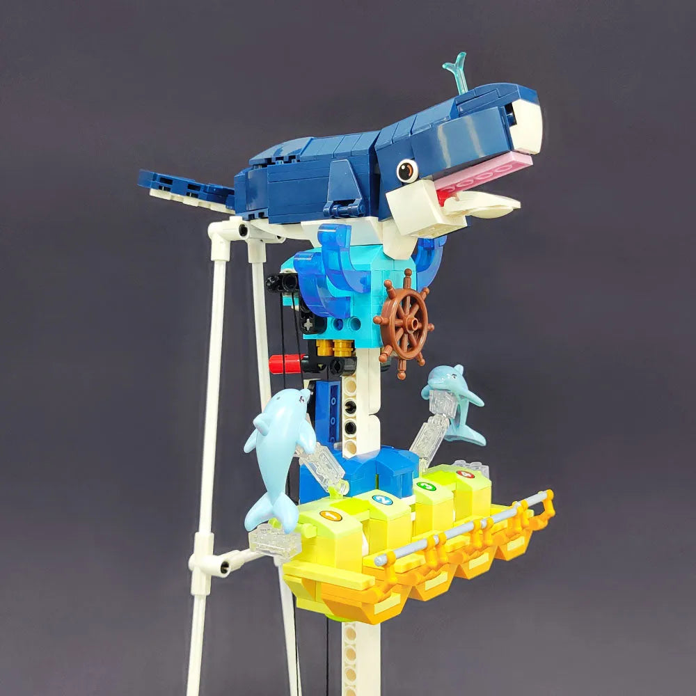 Building Blocks MOC Underwater Deep Sea Lift Bricks Toys 37403 Construction Set Toys - 5