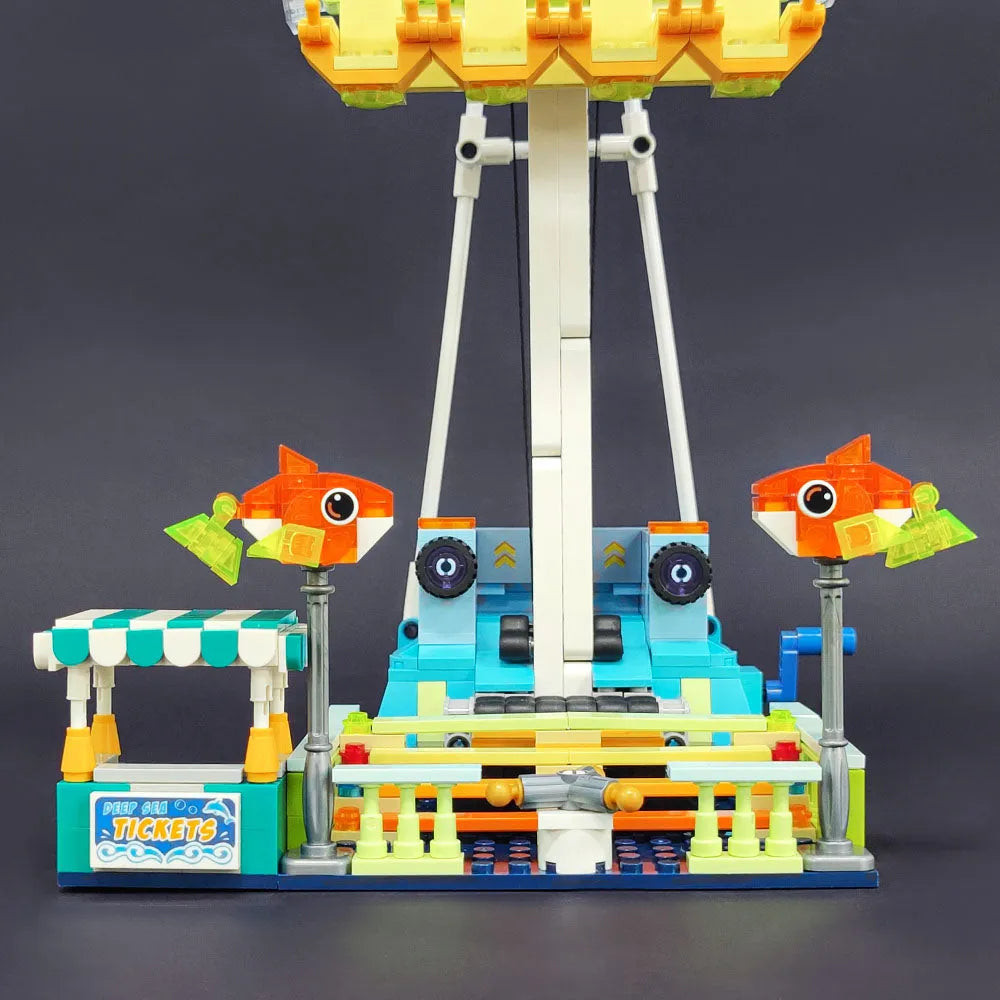Building Blocks MOC Underwater Deep Sea Lift Bricks Toys 37403 Construction Set Toys - 6