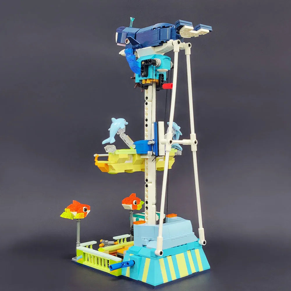 Building Blocks MOC Underwater Deep Sea Lift Bricks Toys 37403 - 2