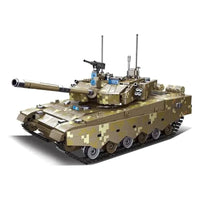 Thumbnail for Building Blocks MOC ZTZ 99A Main Battle Tank Bricks Model Kids Toys - 1