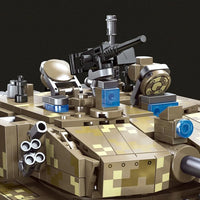 Thumbnail for Building Blocks MOC ZTZ 99A Main Battle Tank Bricks Model Kids Toys - 6