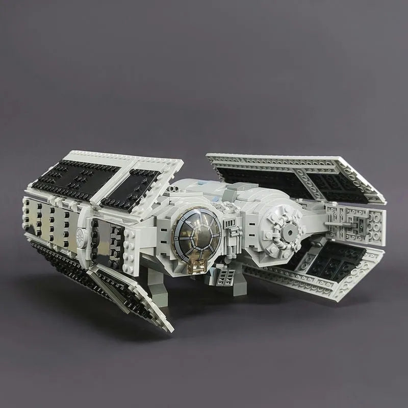 Building Blocks Star Wars MOC Tie Bomber Space Fighter Bricks Toy 67109 - 9