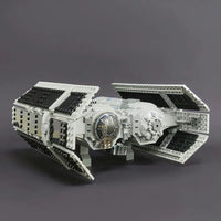 Thumbnail for Building Blocks Star Wars MOC Tie Bomber Space Fighter Bricks Toy 67109 - 9