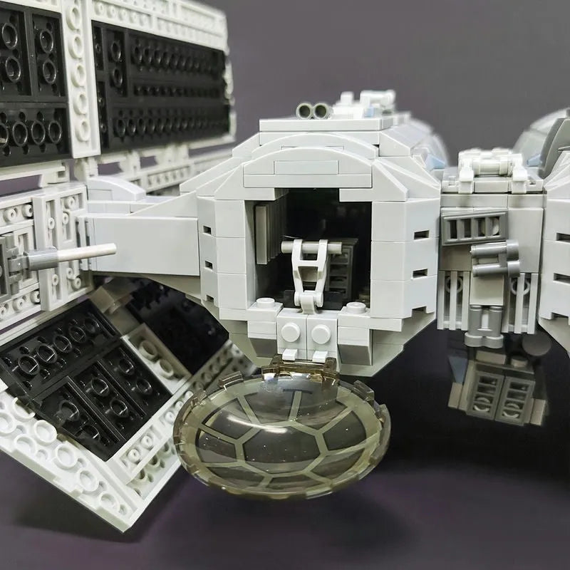 Building Blocks Star Wars MOC Tie Bomber Space Fighter Bricks Toy 67109 - 4