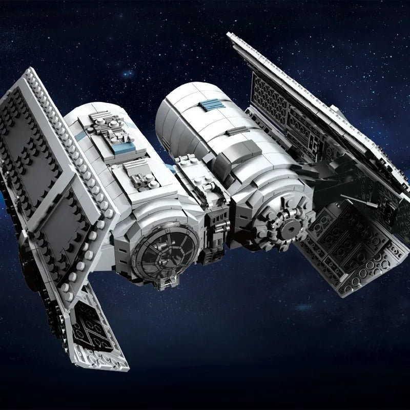 Building Blocks Star Wars MOC Tie Bomber Space Fighter Bricks Toy 67109 - 2