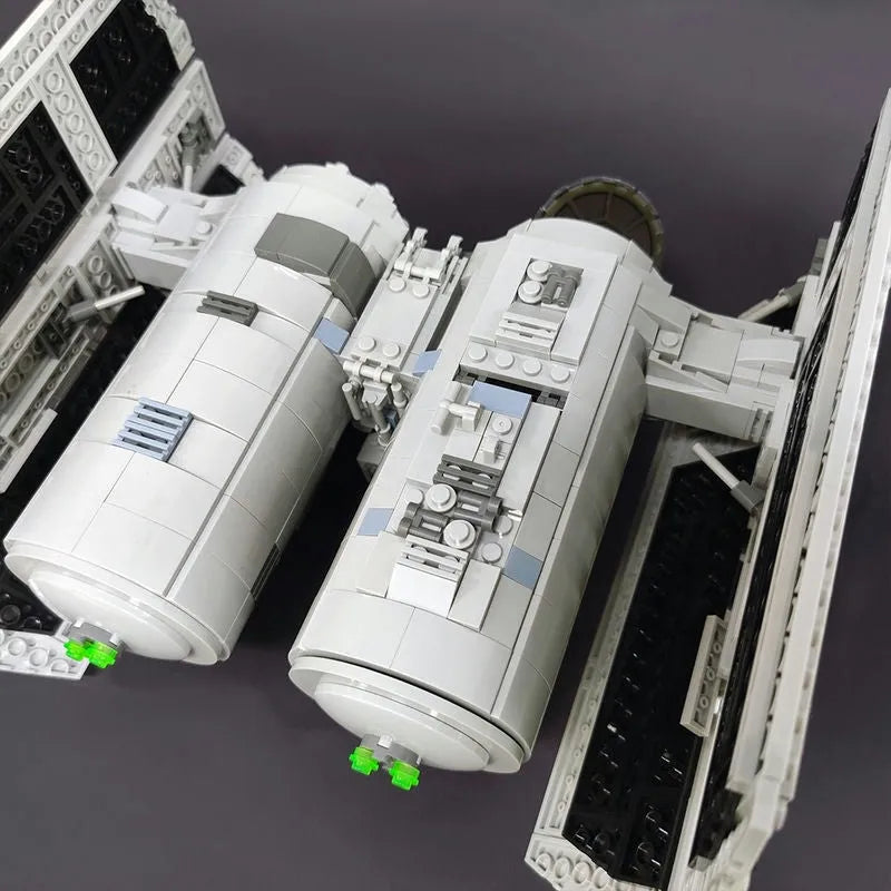 Building Blocks Star Wars MOC Tie Bomber Space Fighter Bricks Toy 67109 - 5