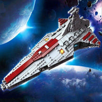 Thumbnail for Building Blocks Star Wars MOC Venator Attack Cruiser Spaceship Bricks Toy - 3