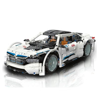 Thumbnail for Building Blocks Tech Expert MOC BMW I8 Super Racing Car Bricks Toy 92016 - 1