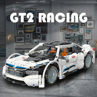 Thumbnail for Building Blocks Tech Expert MOC BMW I8 Super Racing Car Bricks Toy 92016 - 2