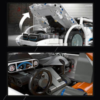 Thumbnail for Building Blocks Tech Expert MOC BMW I8 Super Racing Car Bricks Toy 92016 - 5