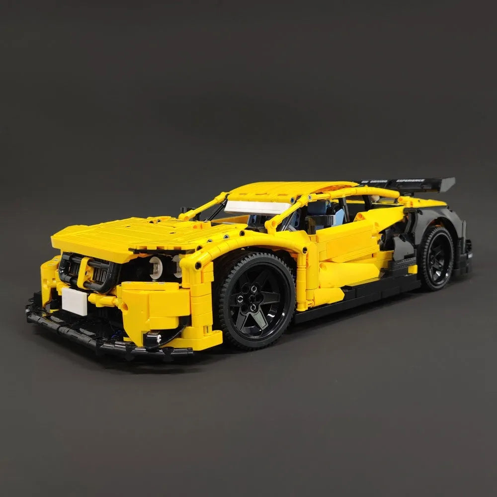 Building Blocks Tech MOC BMW M4 DTM Sports Racing Car Bricks Toy Construction Set Toys - 3