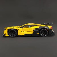Thumbnail for Building Blocks Tech MOC BMW M4 DTM Sports Racing Car Bricks Toy Construction Set Toys - 6