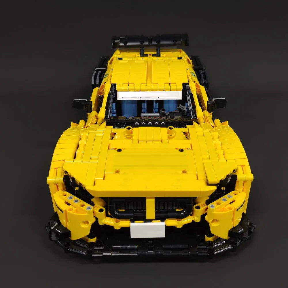 Building Blocks Tech MOC BMW M4 DTM Sports Racing Car Bricks Toy Construction Set Toys - 5