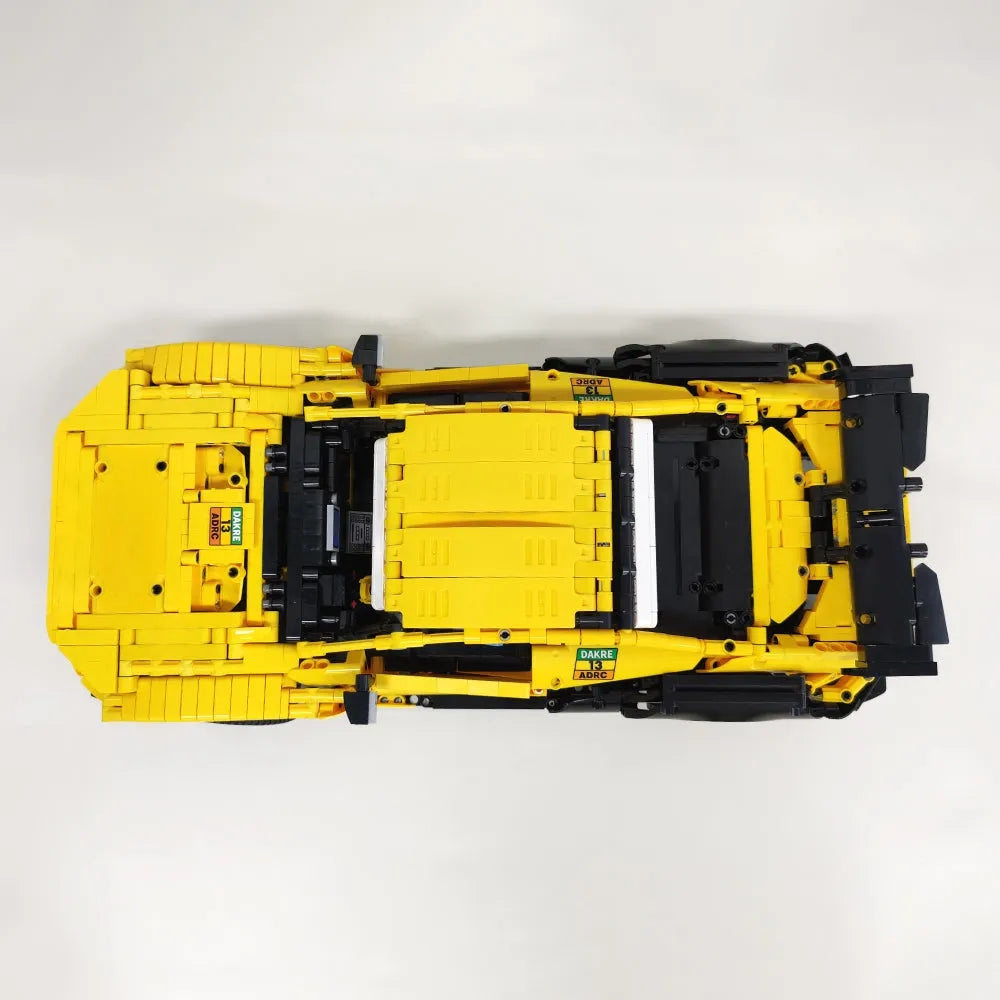 Building Blocks Tech MOC BMW M4 DTM Sports Racing Car Bricks Toy - 10