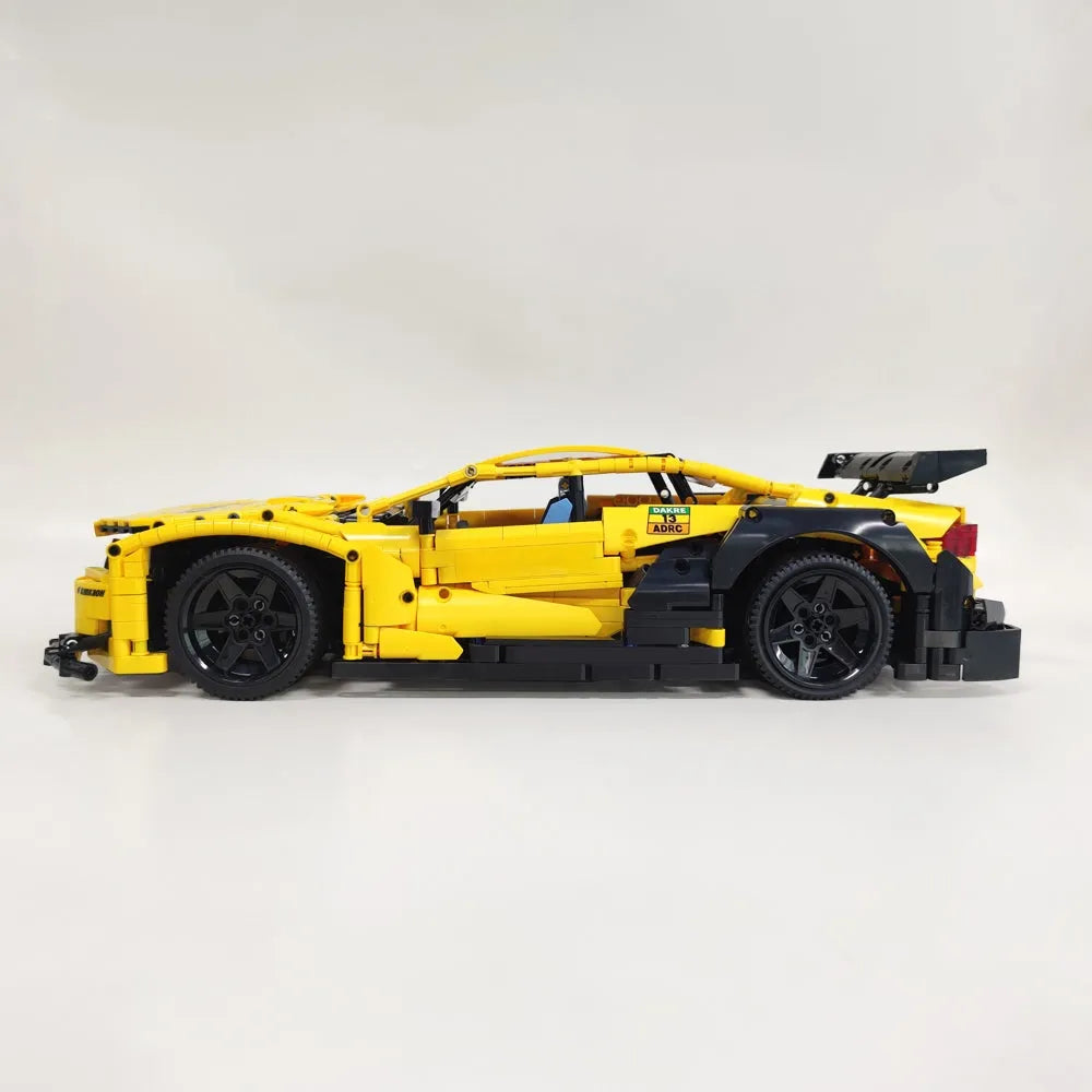 Building Blocks Tech MOC BMW M4 DTM Sports Racing Car Bricks Toy Construction Set Toys - 11