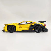 Thumbnail for Building Blocks Tech MOC BMW M4 DTM Sports Racing Car Bricks Toy - 11