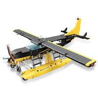 Thumbnail for Building Blocks Tech MOC Cargo Plane Cessna 208 Aircraft Bricks Toy - 1