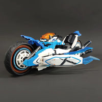 Thumbnail for Building Blocks Tech MOC CYBERANGEL Concept Motorcycle Bricks Toy - 7