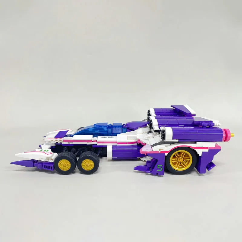 Building Blocks Tech MOC Expert Ogre F1 Concept Racing Car Bricks Toy Construction Set Toys - 7