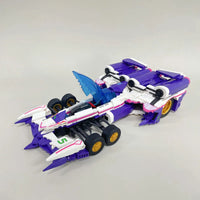 Thumbnail for Building Blocks Tech MOC Expert Ogre F1 Concept Racing Car Bricks Toy - 9