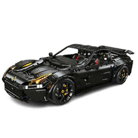 Thumbnail for Building Blocks Tech MOC Ferrari F12 Sports Racing Car Bricks Toys 91102 - 1