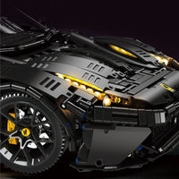 Thumbnail for Building Blocks Tech MOC Ferrari F12 Sports Racing Car Bricks Toys 91102 - 8