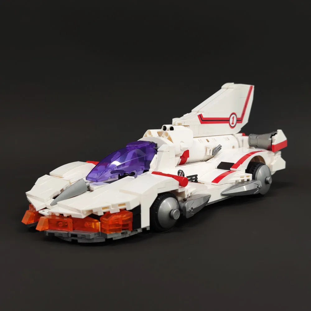 Building Blocks Tech MOC ISSUXARK 008 Formula One F1 Racing Car Bricks Toy - 4