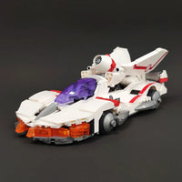 Thumbnail for Building Blocks Tech MOC ISSUXARK 008 Formula One F1 Racing Car Bricks Toy - 2