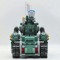 Thumbnail for Building Blocks Tech MOC Motorized SV001 Chariot Tank Bricks Toys - 8