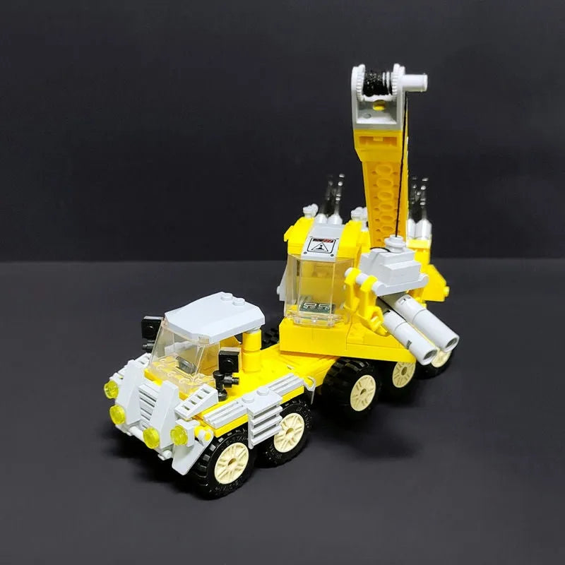 Building Blocks Tech MOC Titan City Crane Truck Bricks Toys 21037 - 2