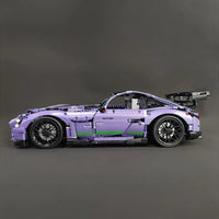 Thumbnail for Building Blocks Tech Super MOC Concept Racing Sports Car Bricks Toy - 5