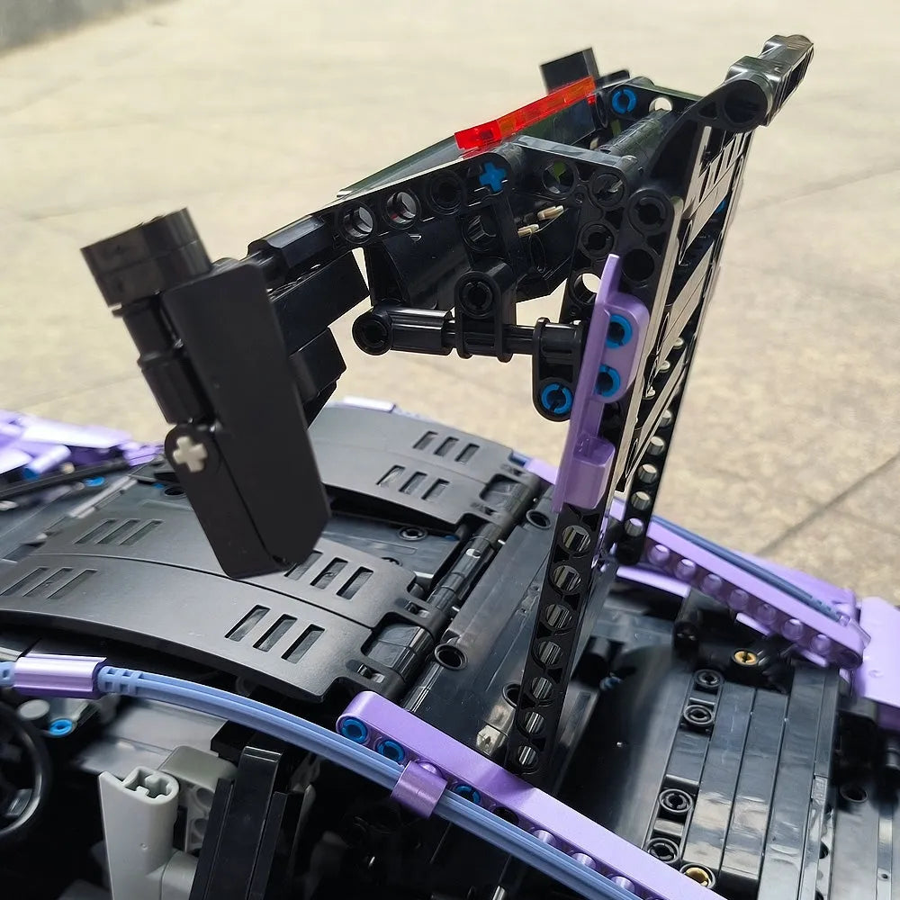 Tech Super MOC Concept Racing Sports Car Building Blocks