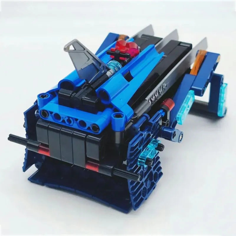 Building Blocks Technical Expert Weapon MOC Ice Wolf Claw Bricks Toy - 6