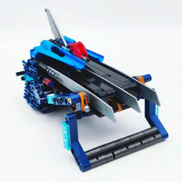 Thumbnail for Building Blocks Technical Expert Weapon MOC Ice Wolf Claw Bricks Toy - 9
