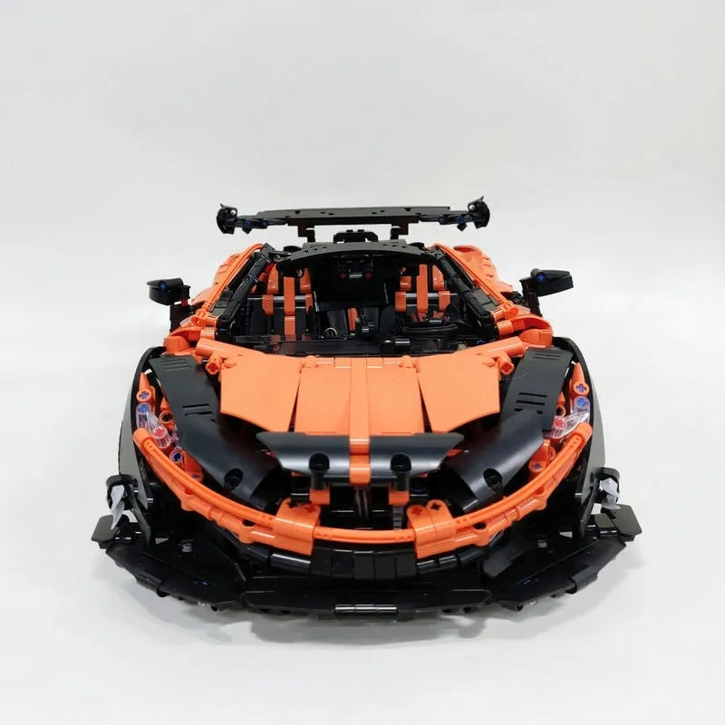 Building Blocks Technical Hypercar MOC Super P1 Racing Car Bricks Toys 91104 - 4