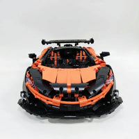 Thumbnail for Building Blocks Technical Hypercar MOC Super P1 Racing Car Bricks Toys 91104 - 4