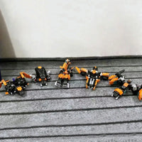 Thumbnail for Building Blocks Transforming Titan Knight Mecha Robot Warrior Bricks Toys - 7