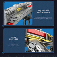Thumbnail for Building Blocks INFINITE UNIVERSE LAGRANGE Cosmic Space Cruiser Bricks Toy - 6