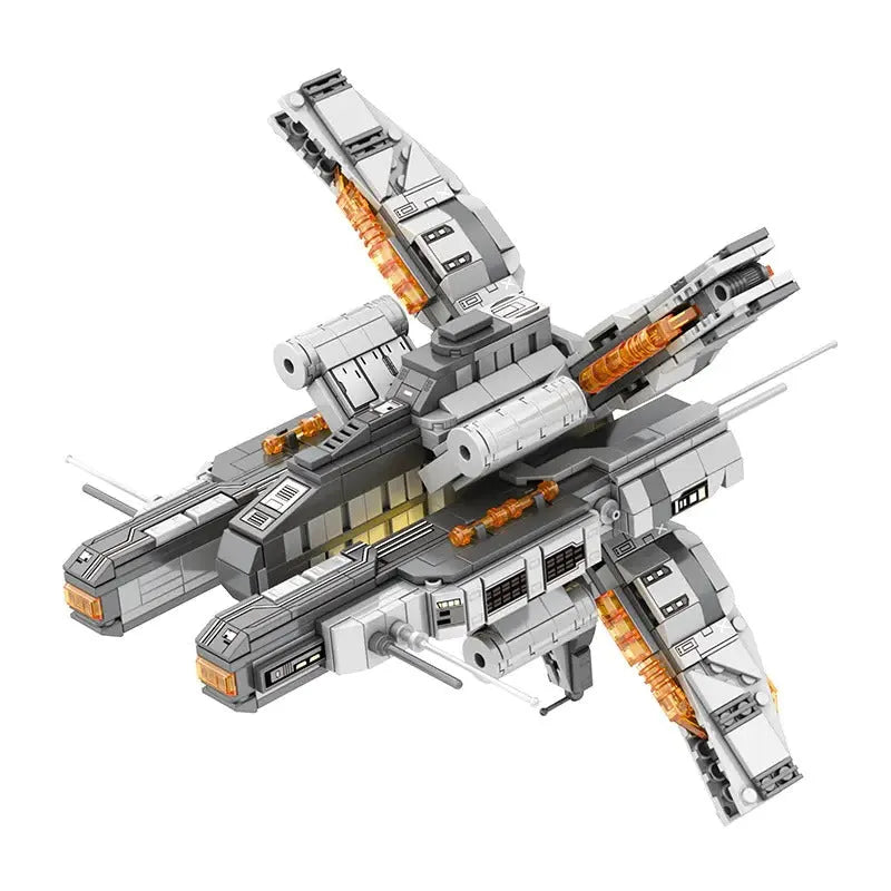 Building Blocks INFINITE UNIVERSE LAGRANGE Cosmic Spacecraft Frigate Bricks Toy - 1