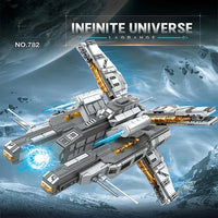 Thumbnail for Building Blocks INFINITE UNIVERSE LAGRANGE Cosmic Spacecraft Frigate Bricks Toy - 2