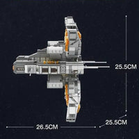 Thumbnail for Building Blocks INFINITE UNIVERSE LAGRANGE Cosmic Spaceship Frigate Bricks Toys - 10