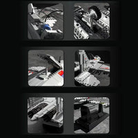 Thumbnail for Building Blocks Military Aircraft J - 15 Flying Shark Fighter Jet Bricks Toy - 4