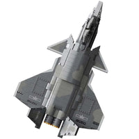 Thumbnail for Building Blocks Military Aircraft J-20 Stealth Fighter Jet Bricks Toy Construction Set Toys - 1