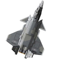Thumbnail for Building Blocks Military Aircraft J - 20 Stealth Fighter Jet Bricks Toy - 1