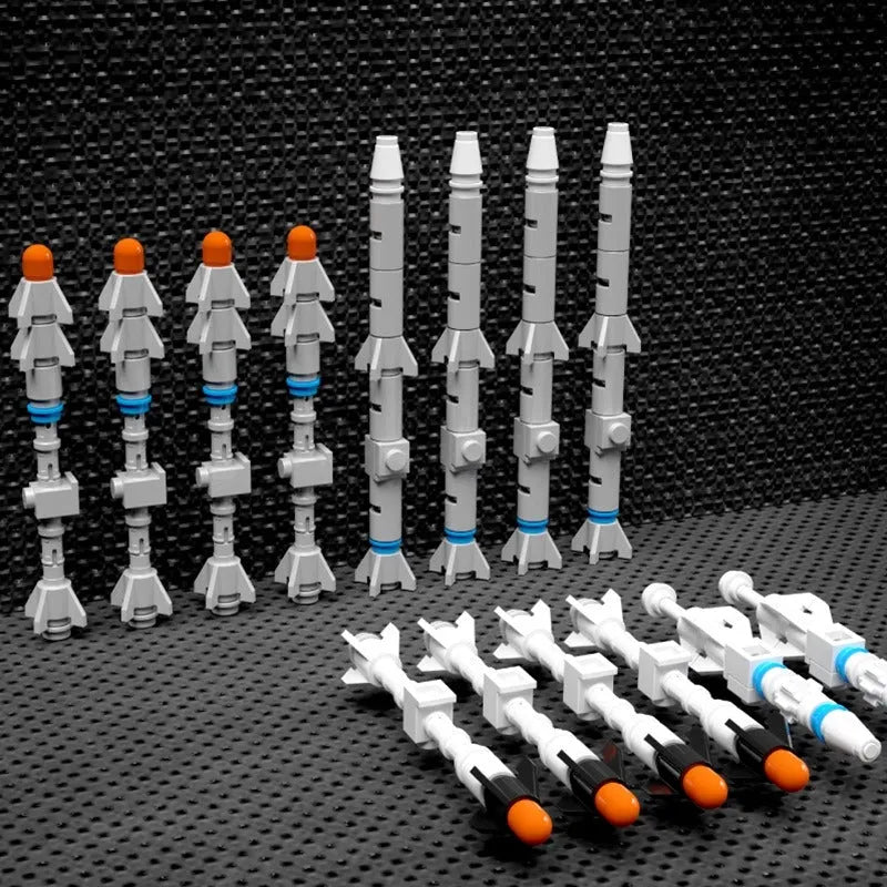 Building Blocks Military F-16 Fighting Falcon Aircraft Bricks Toy Construction Set Toys - 5