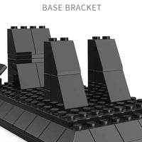 Thumbnail for Building Blocks Military F-16 Fighting Falcon Aircraft Bricks Toy Construction Set Toys - 7