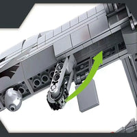 Thumbnail for Building Blocks Military Unmanned Drone Wing Loong UAV-2 Bricks Toy - 4