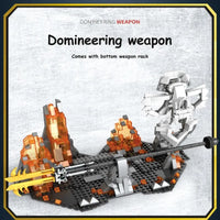 Thumbnail for Building Blocks MOC 670 Samurai Titan Warrior Mecha Bricks Toys Construction Set Toys - 3