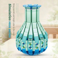 Thumbnail for Building Blocks MOC Bouquet Flower Plant Vase Bricks Pot Kids Toys - 4