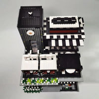 Thumbnail for Building Blocks MOC Creator Expert City Corner Coffee Shop Bricks Toy Construction Set Toys - 5